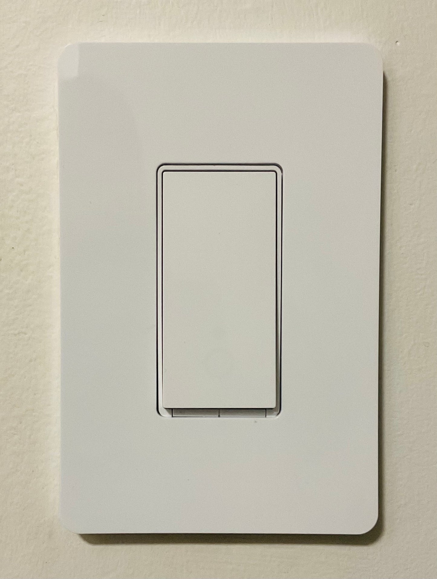 Smart Light Switch  In-Wall Installation Single Pole WiFi Light Switch Works with Alexa Google Assistant Apple Siri