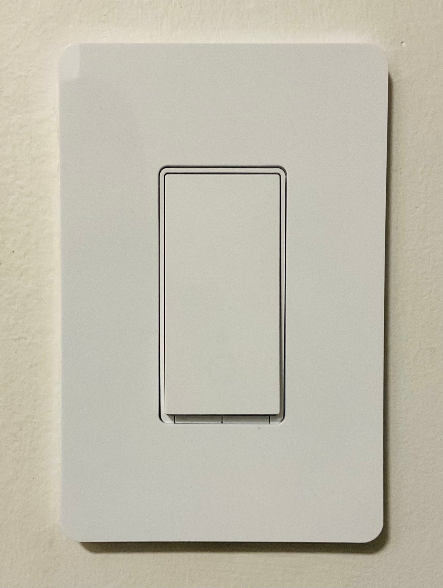 Smart Light Switch  In-Wall Installation Single Pole WiFi Light Switch Works with Alexa Google Assistant Apple Siri