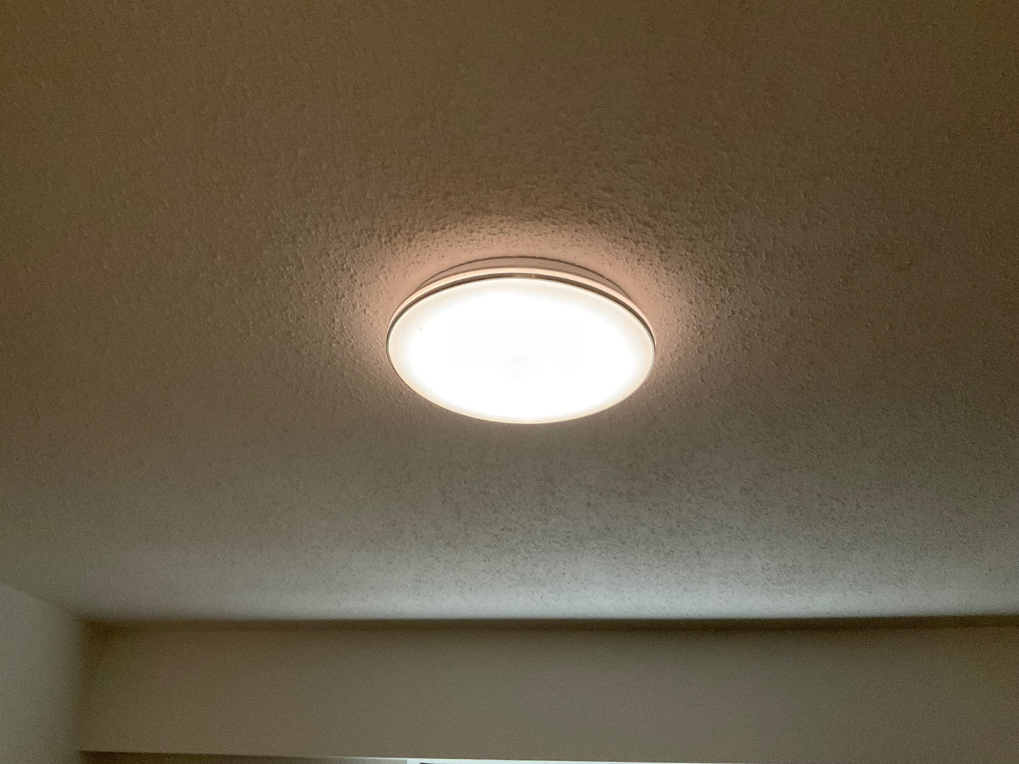 Light controlled by Smart Light Dimmer Switch  In-Wall Installation WiFi Dimmer Light Switch Works with Alexa Google Assistant Apple Siri